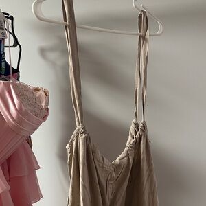 Chic Tan Women's Jumpsuit